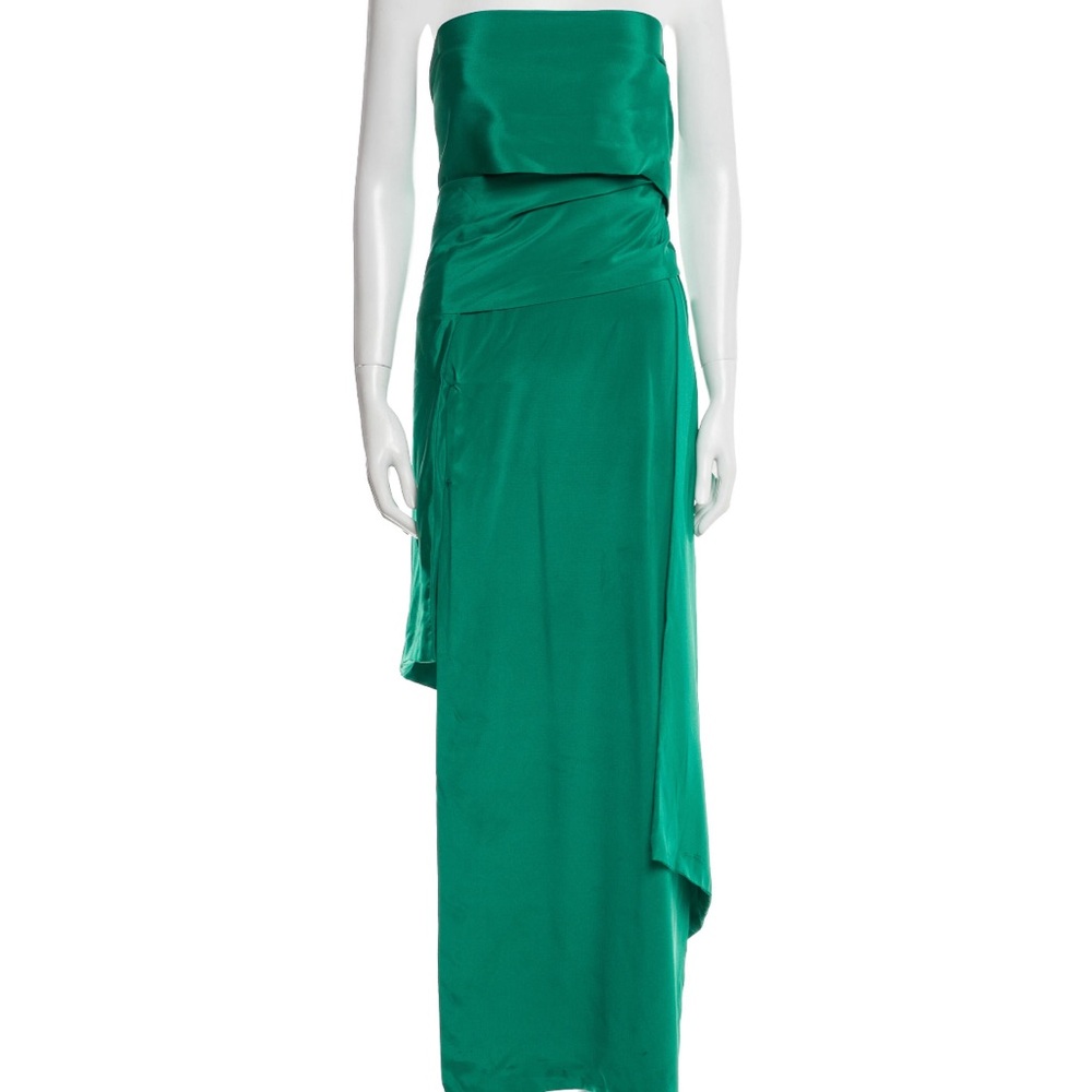 Sass and bide wrap dress, satin